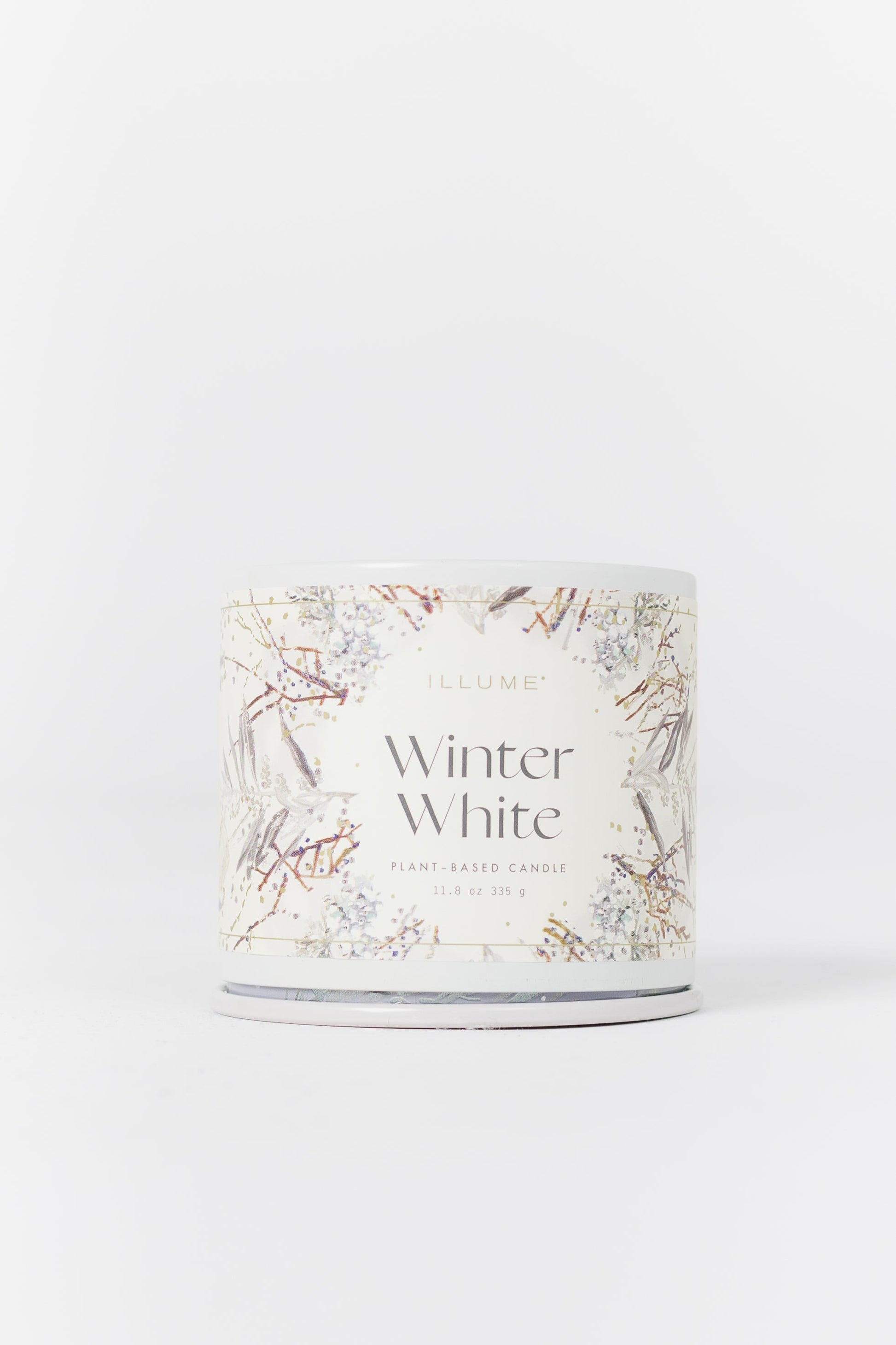 Winter White Vanity Tin Candle CANDLE Illume Winter White Large 