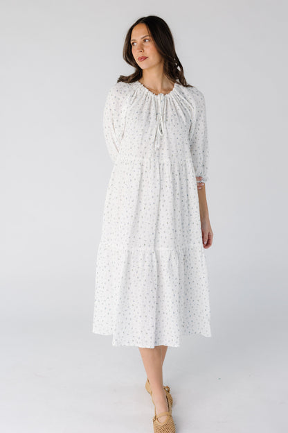 Brass & Roe Mel Gauze Midi Dress WOMEN'S DRESS brass & roe 