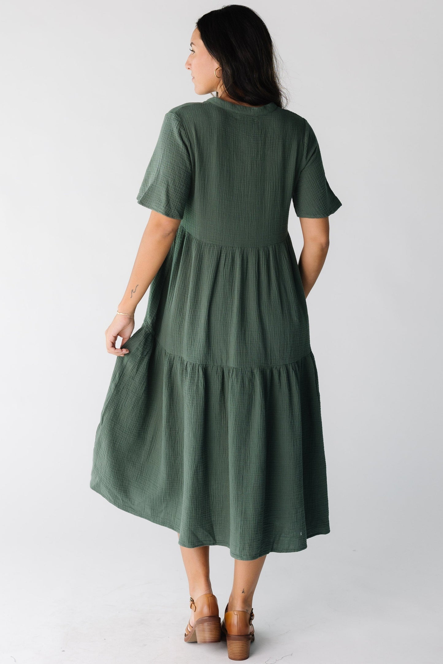 Brass & Roe The Pondering Gauze Dress WOMEN'S DRESS brass & roe 