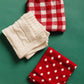 Red/White Dish Cloth CHRISTMAS HOME DECOR Creative Co-Op 
