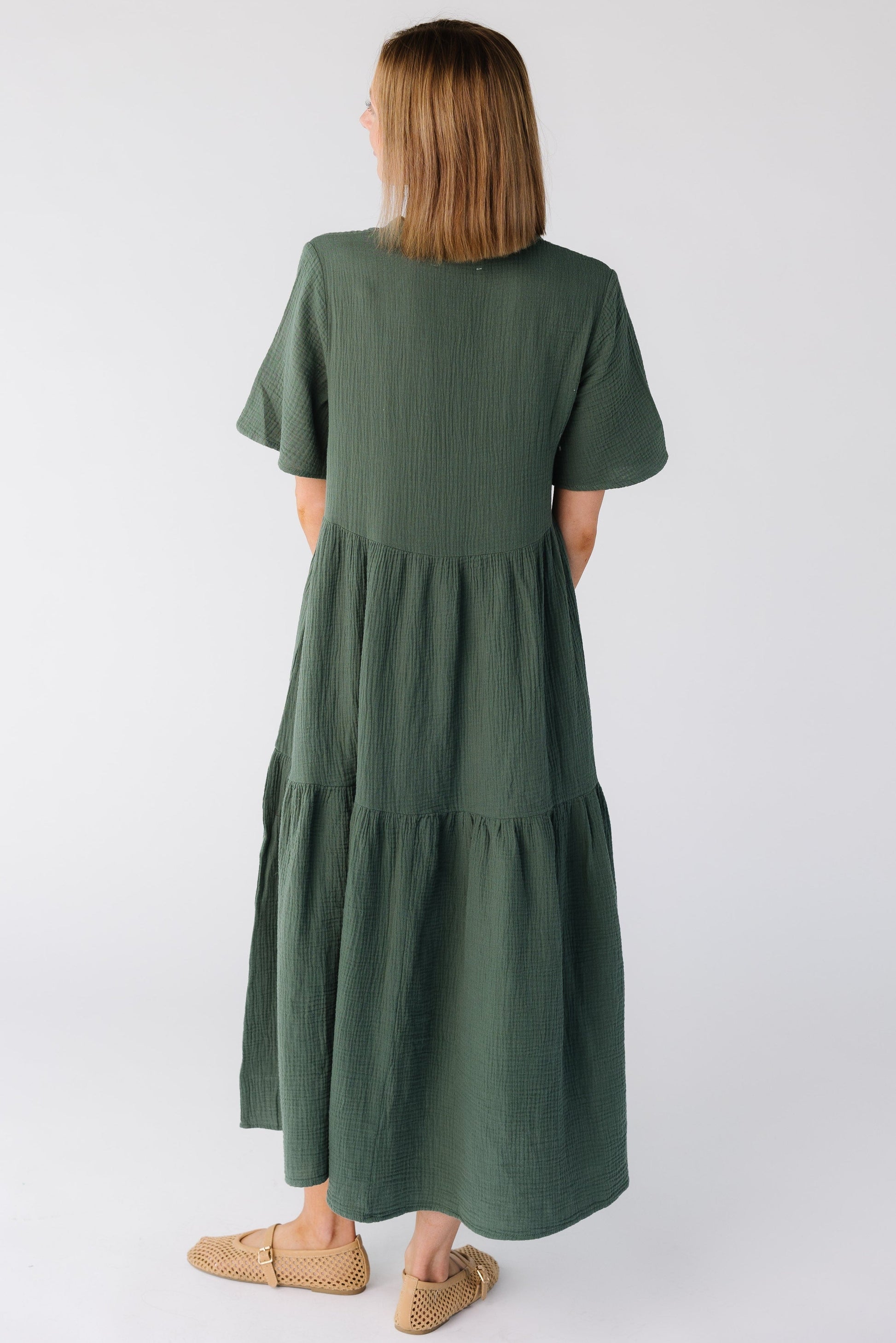 Brass & Roe The Pondering Gauze Dress WOMEN'S DRESS brass & roe 