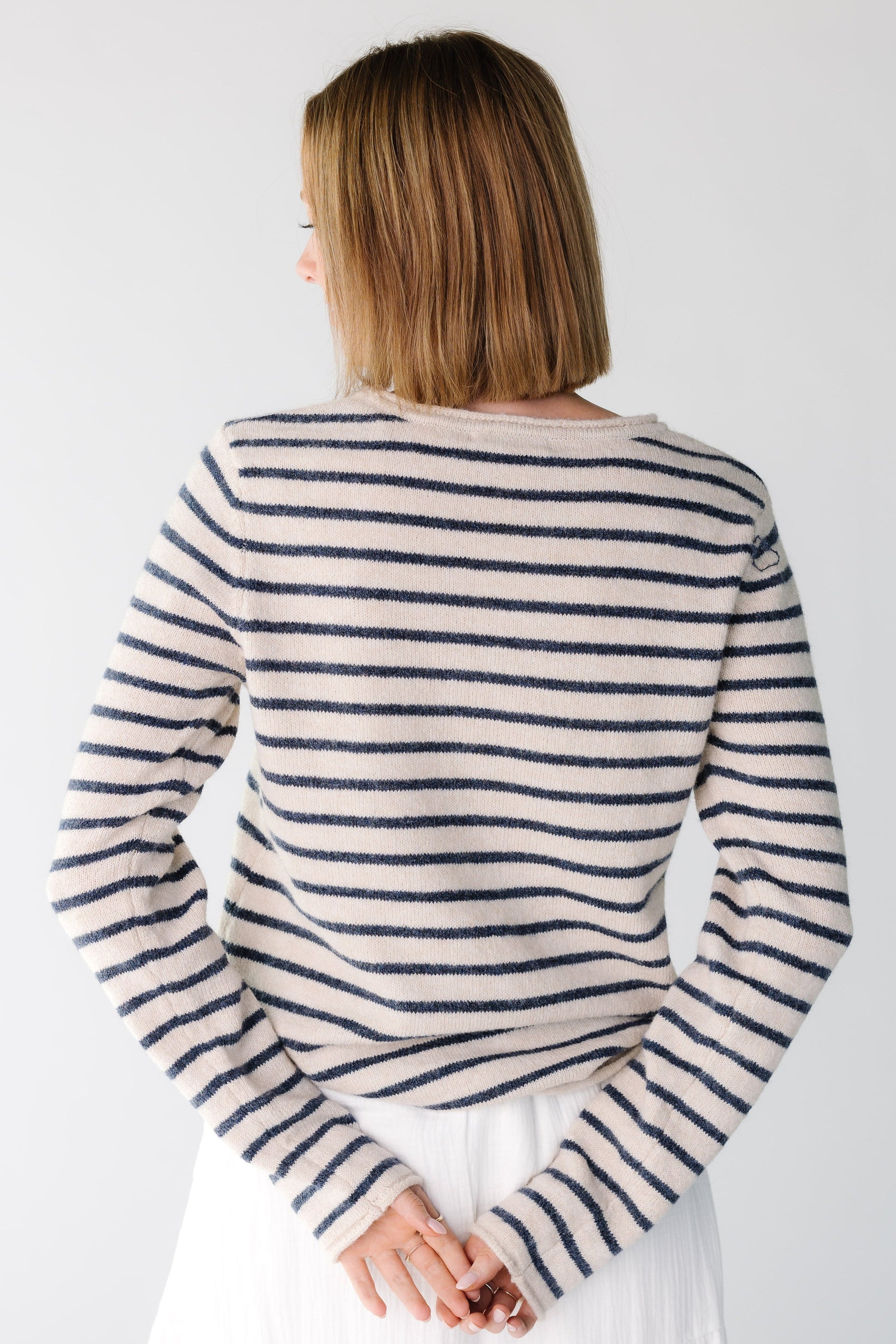 Josie Striped Pullover Sweater WOMEN'S SWEATERS staccato 