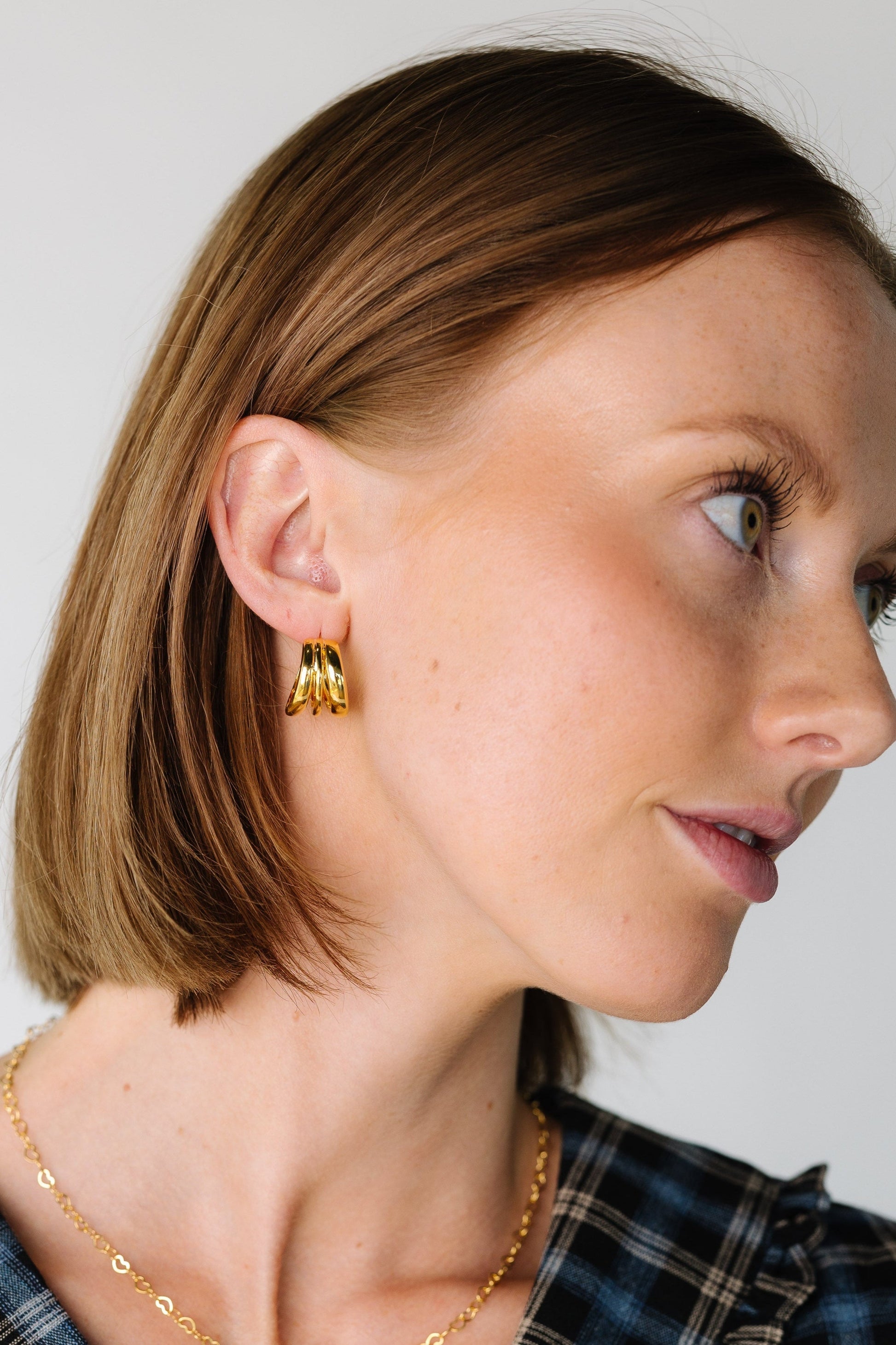 Cove Chloe Hoops WOMEN'S EARINGS Cove Accessories 