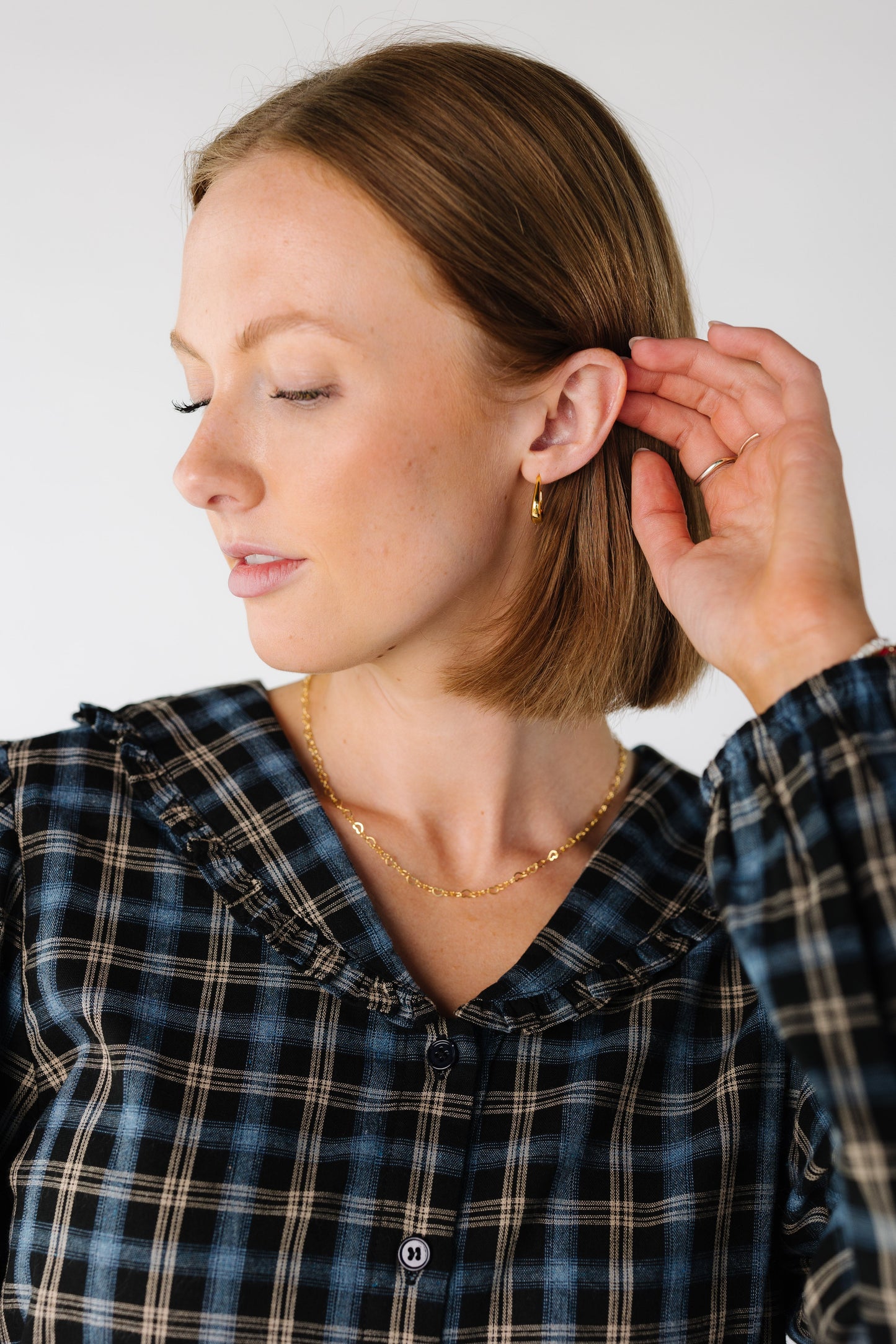 Cove Carly Hoop Earrings WOMEN'S EARINGS Cove Accessories 