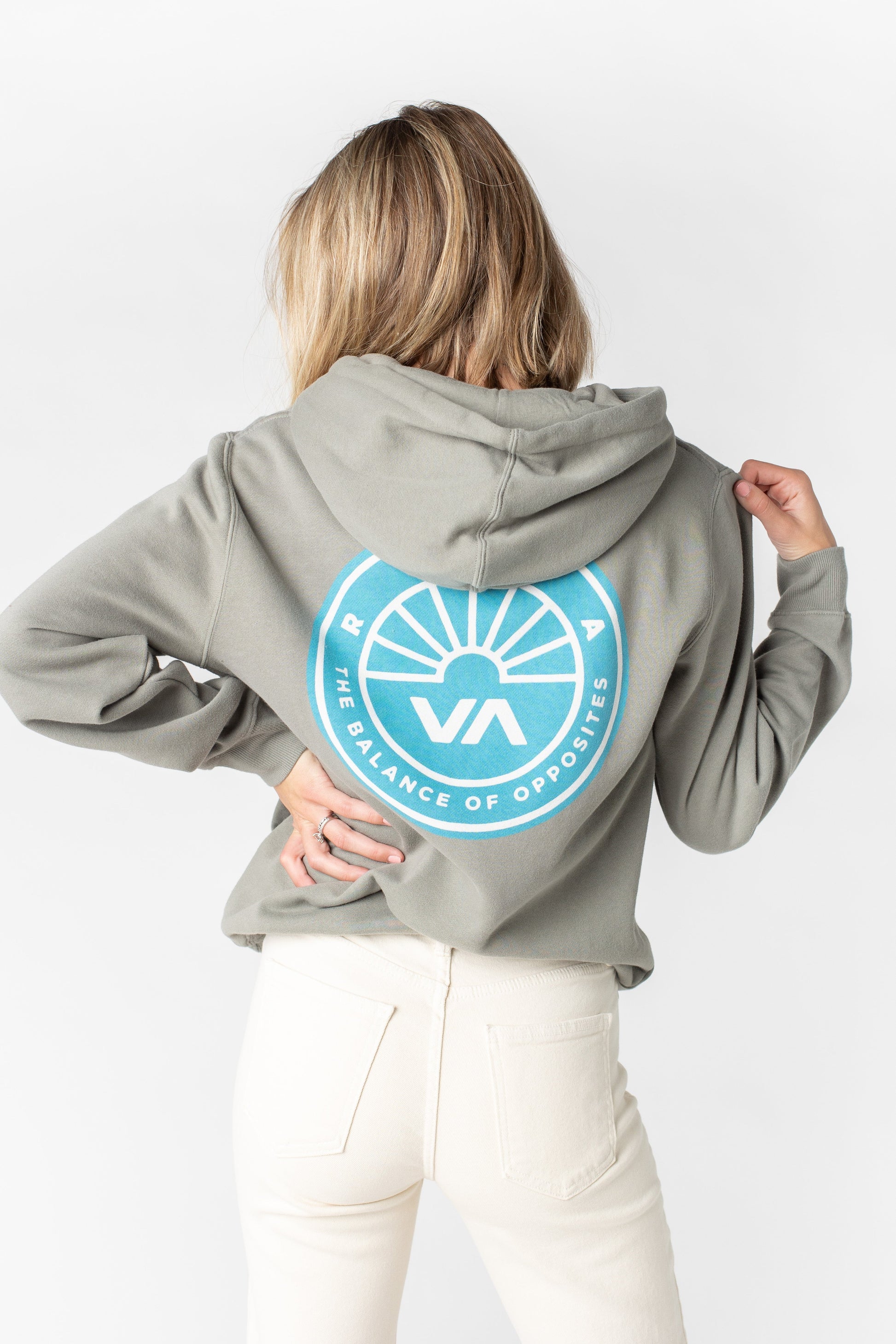 RVCA Progress 2 Hoodie ALO M WOMEN'S SWEATSHIRT RVCA 