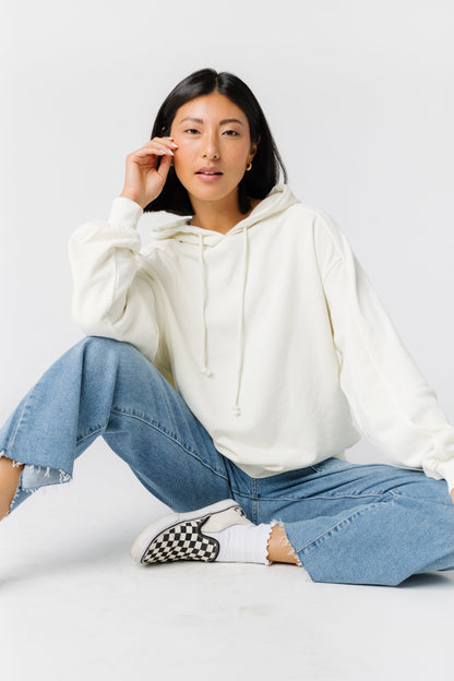 DZ23E995 WOMEN'S SWEATERS Hyfve Cream L 