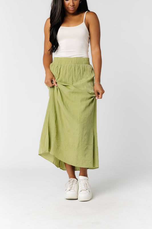 The Ayla Skirt WOMEN'S SKIRTS Mod Ref Apple Green L 