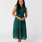 All In Smocked Dress WOMEN'S DRESS Blu Pepper Hunter Green L 