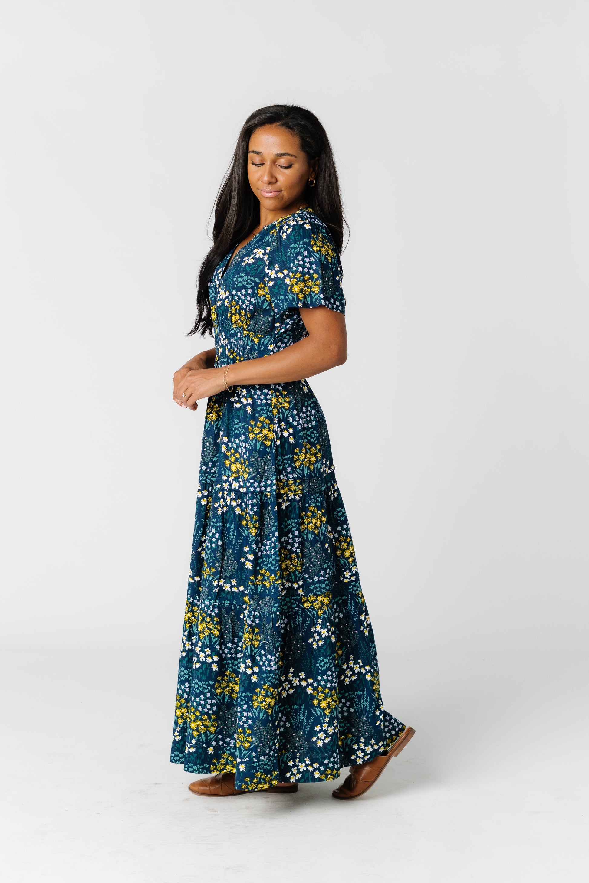 Citrus Shae Garden Print Dress WOMEN'S DRESS Citrus 