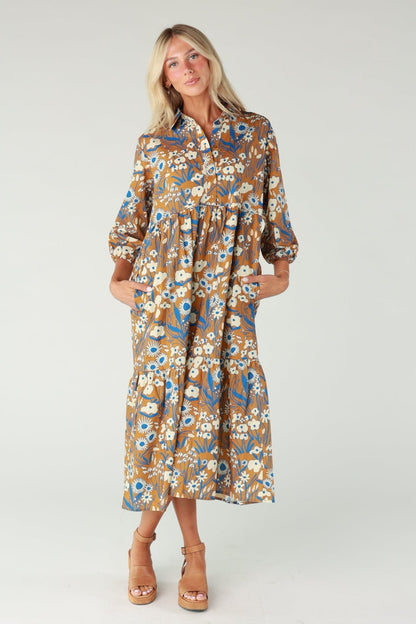 Brass & Roe Janice Button Down Dress WOMEN'S DRESS brass & roe 