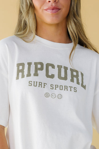 Rip Curl Varsity Sports Heritage Tee WOMEN'S T-SHIRT Rip Curl 