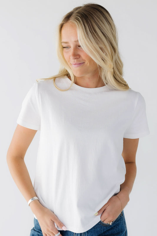 Asher Tee WOMEN'S T-SHIRT THREAD & SUPPLY White S 