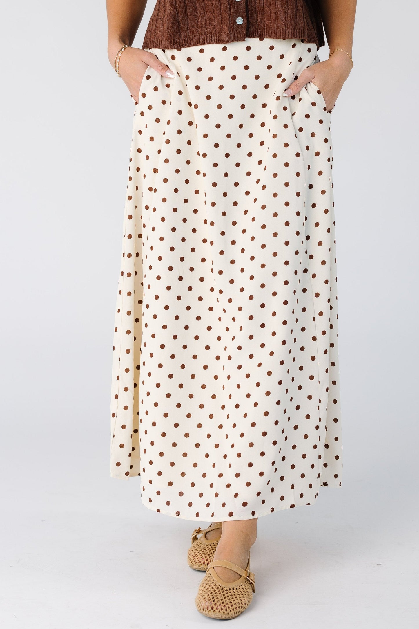 Polka Dot Skirt WOMEN'S SKIRTS Polagram 