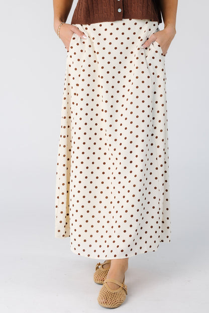 Polka Dot Skirt WOMEN'S SKIRTS Polagram 
