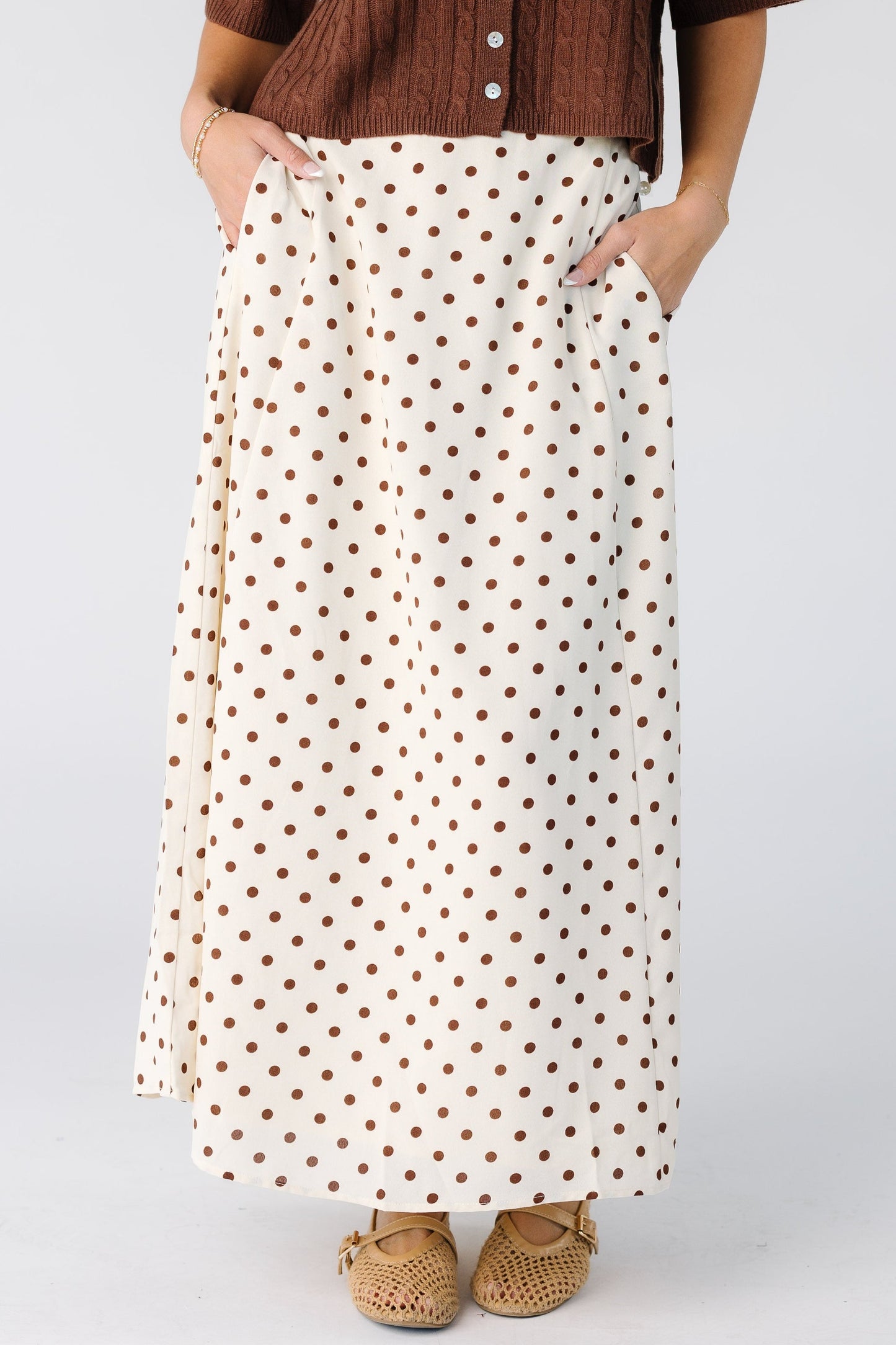 Polka Dot Skirt WOMEN'S SKIRTS Polagram 