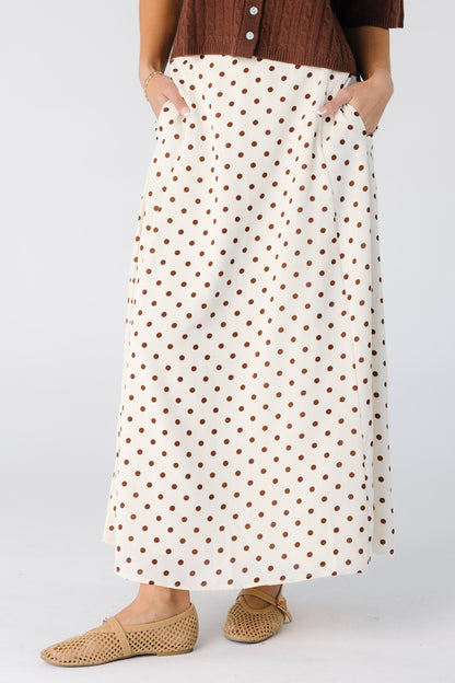 Polka Dot Skirt WOMEN'S SKIRTS Polagram 