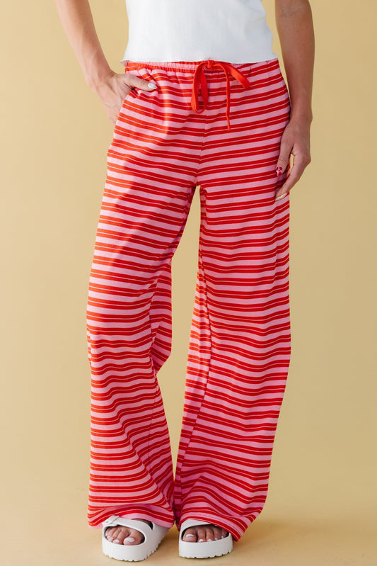 About Stripe Pants WOMEN'S PANTS Things Between 