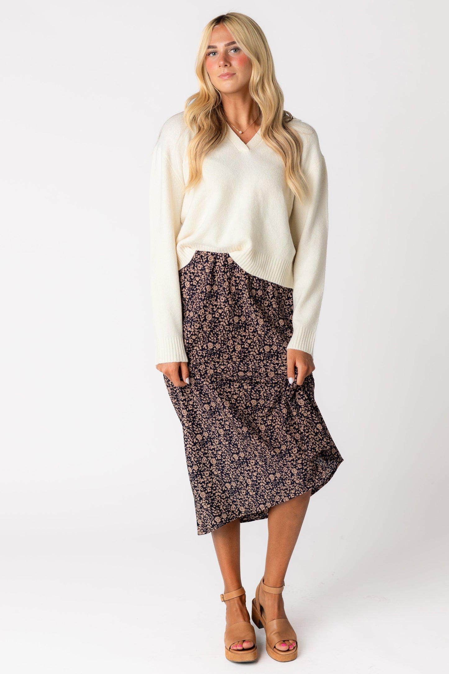 Brass & Roe The Jena Skirt WOMEN'S SKIRTS brass & roe 