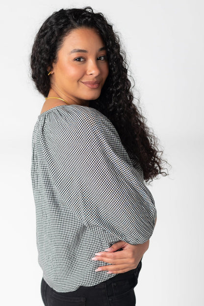 Citrus Southtown Gingham Top WOMEN'S TOP Citrus 