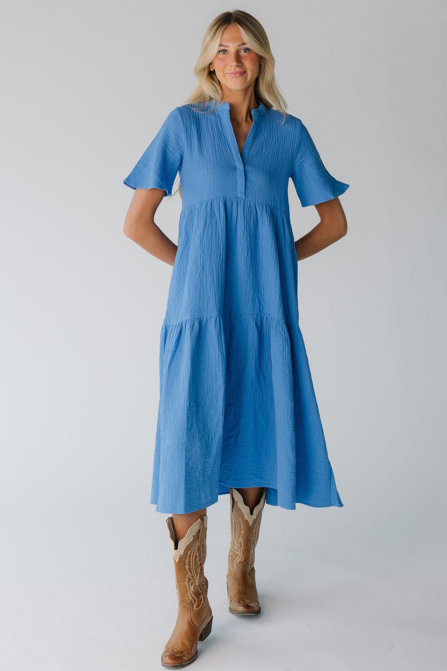 Brass & Roe Pondering Gauze Dress - Summer WOMEN'S DRESS brass & roe 