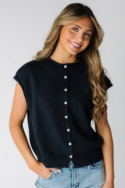 Bonnie Sweater Vest Cardigan WOMEN'S VEST Things Between 