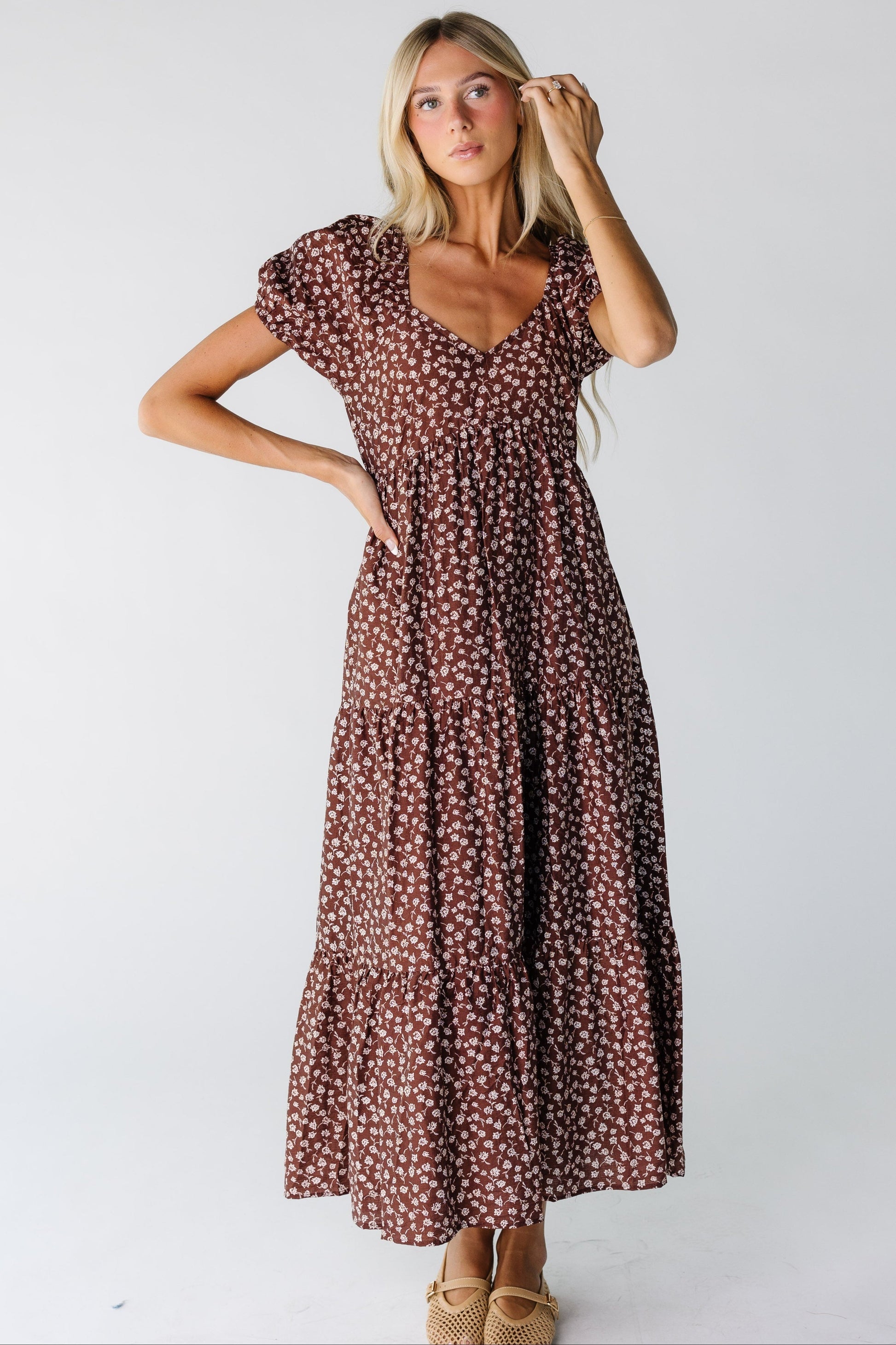 Brass & Roe Amaira Midi Dress WOMEN'S DRESS brass & roe 