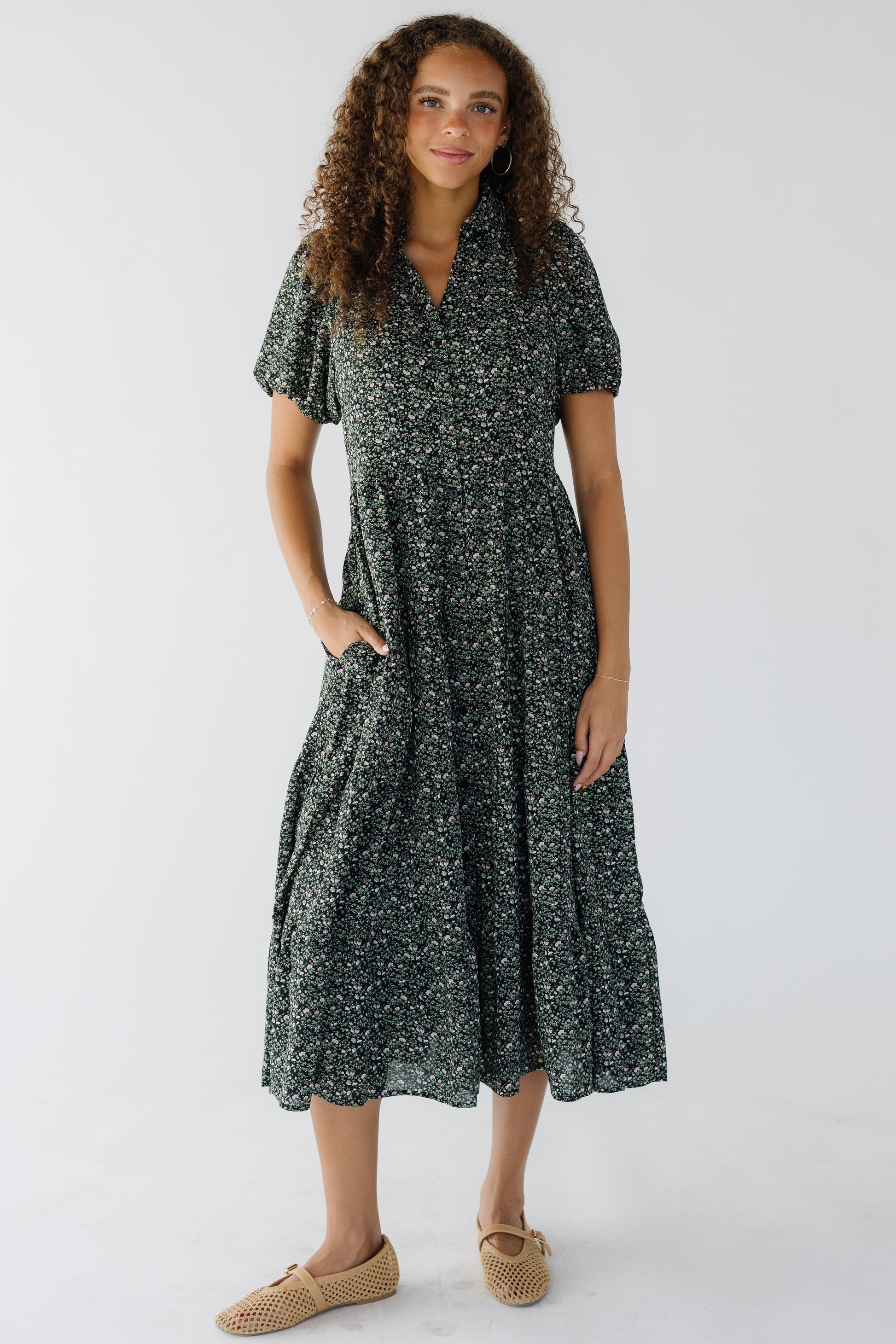 Modest Brass & Roe Diane Collar Dress – Called to Surf