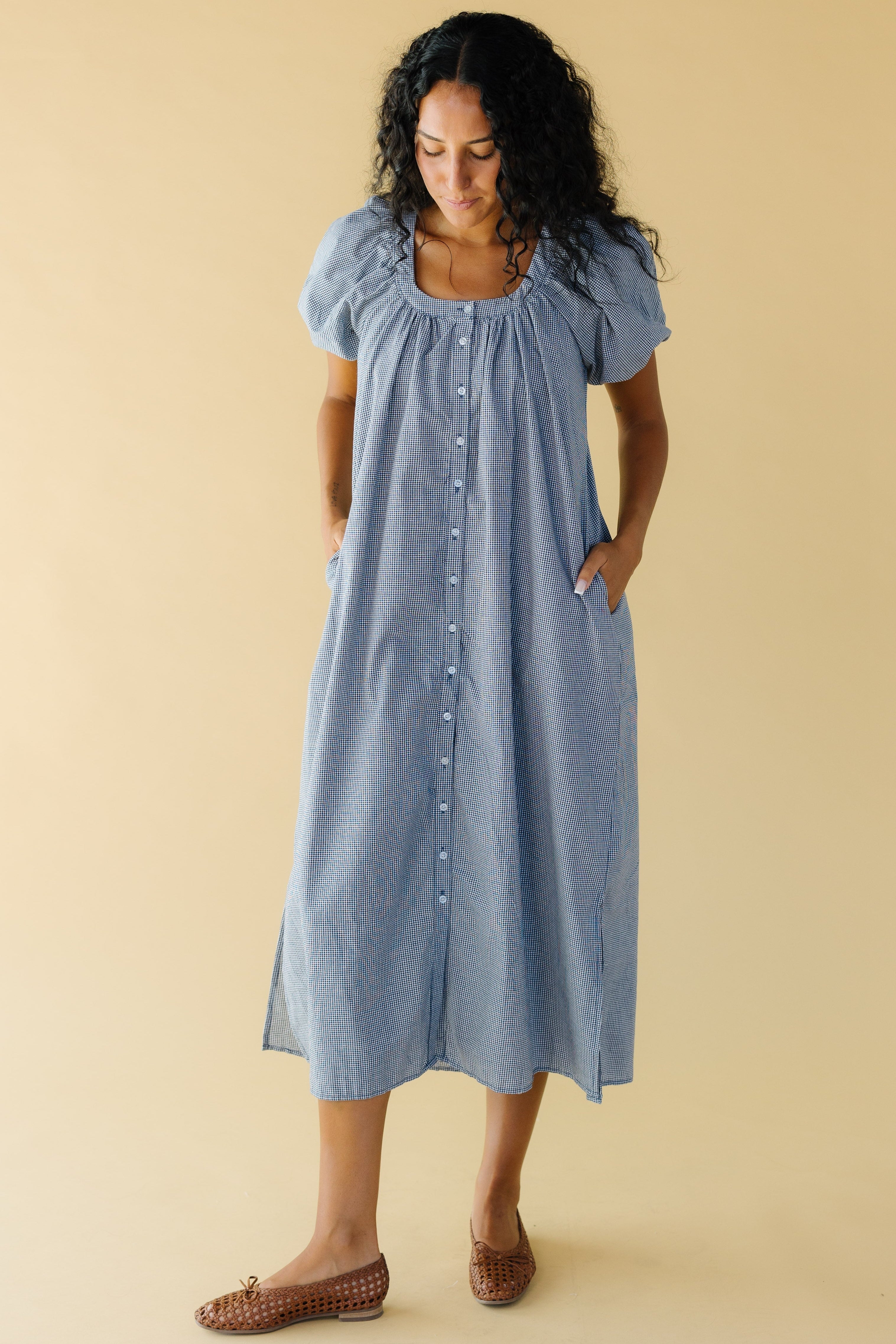 Brass & Roe The Modest Daybreak Button Down Dress – Called to Surf