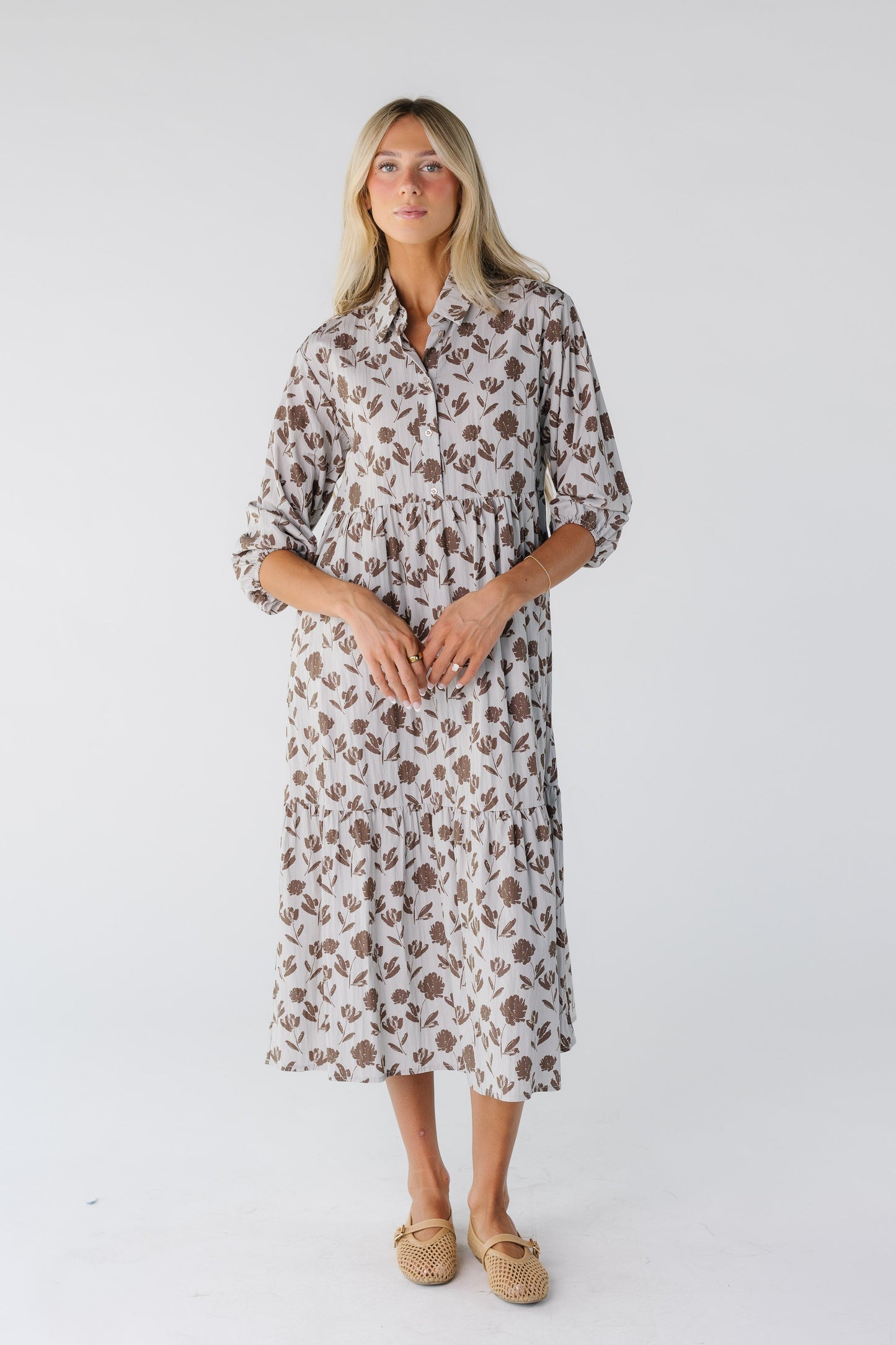 Brass & Roe Janice Button Down Dress WOMEN'S DRESS brass & roe 