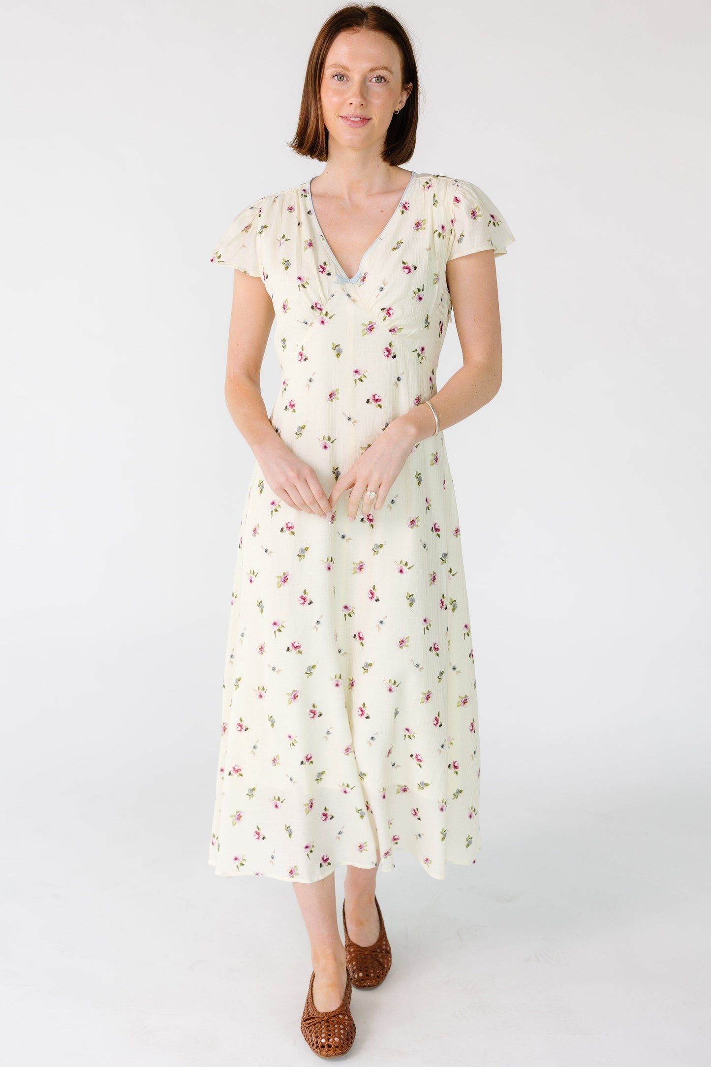 Brass & Roe Lauren Midi Dress WOMEN'S DRESS brass & roe 