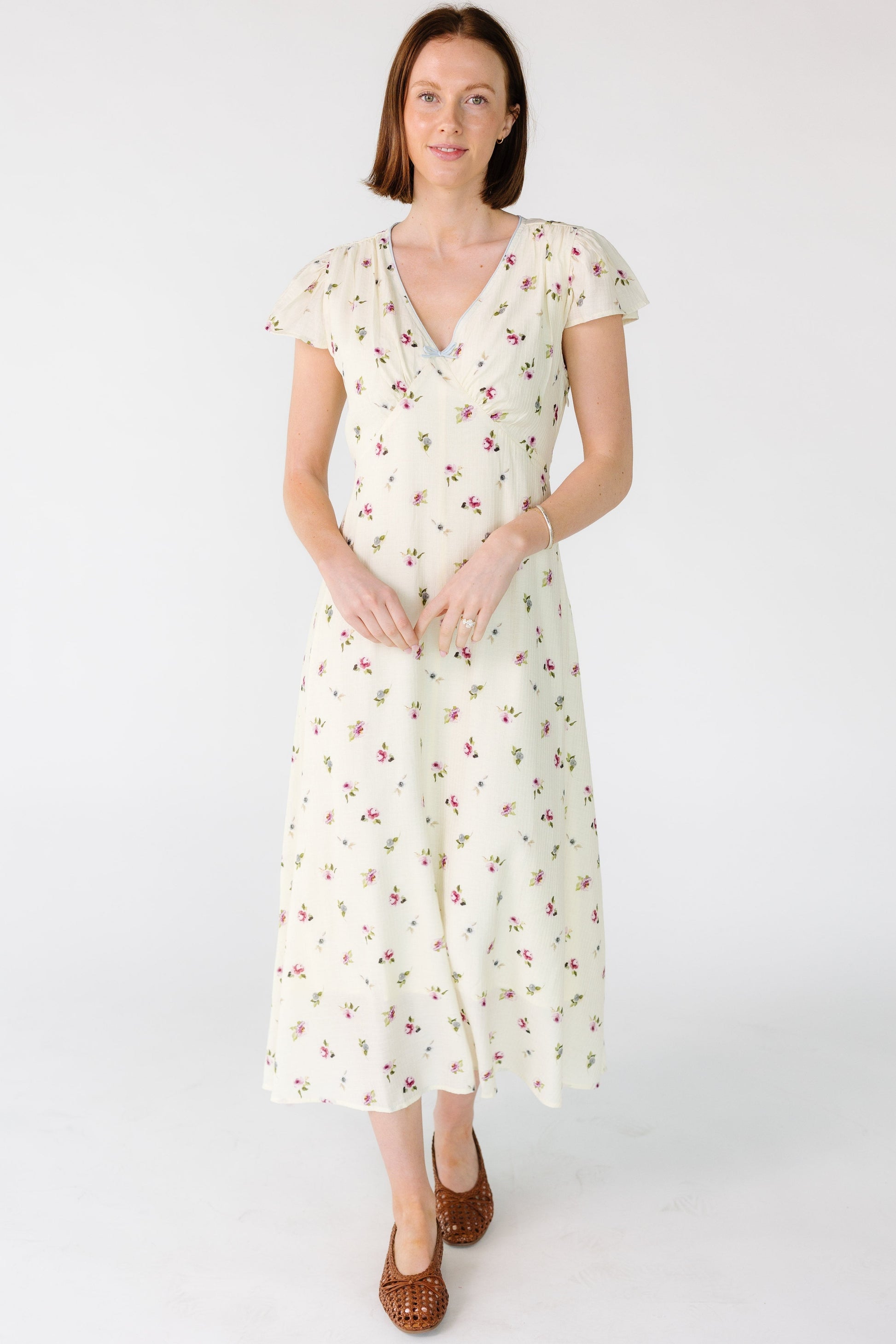 Brass & Roe Lauren Midi Dress WOMEN'S DRESS brass & roe 