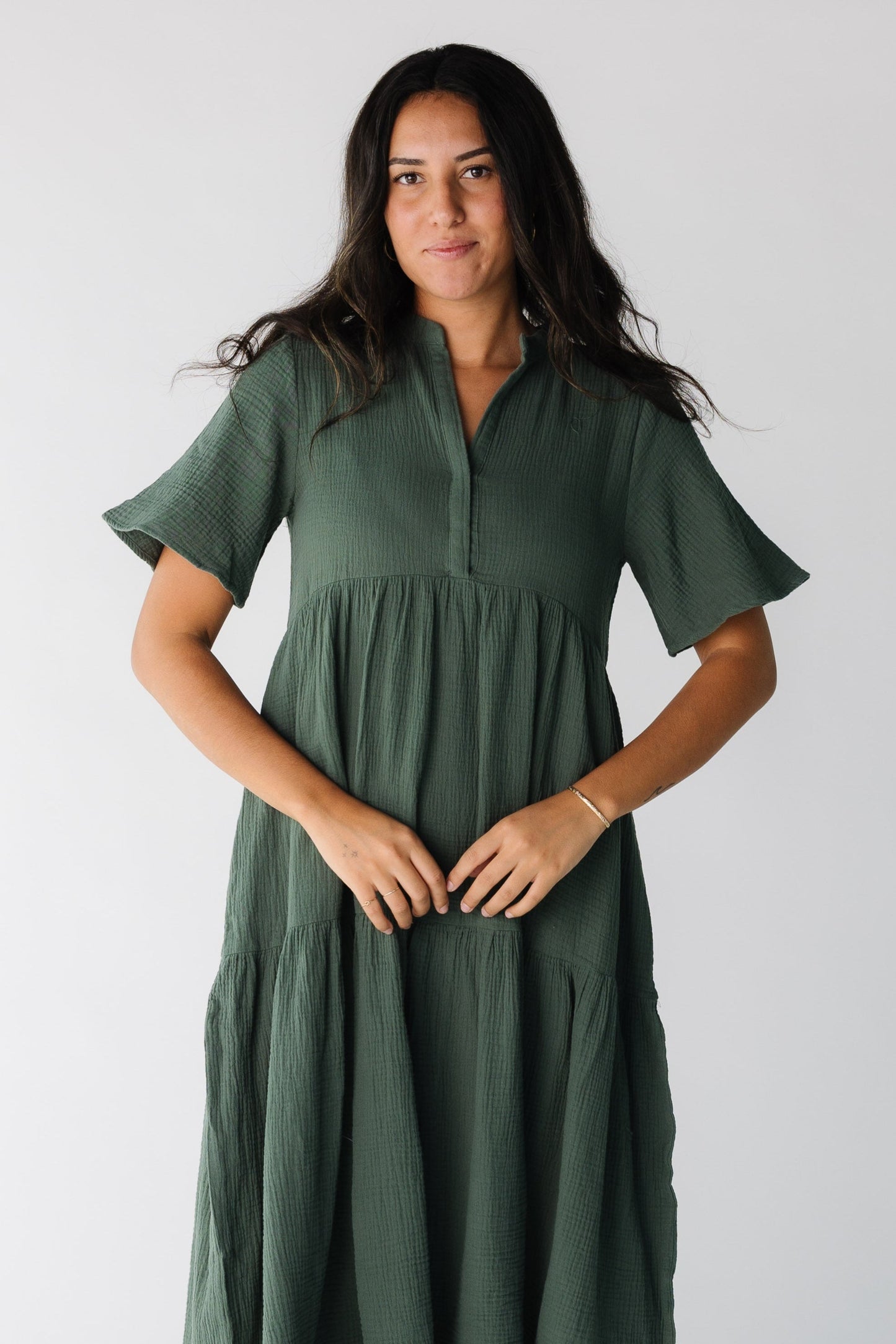Brass & Roe The Pondering Gauze Dress WOMEN'S DRESS brass & roe 