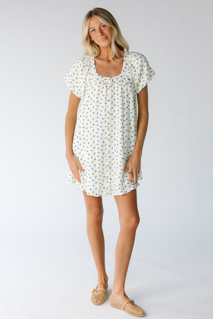 Brass & Roe Ellie Gauze Print Dress WOMEN'S DRESS brass & roe 