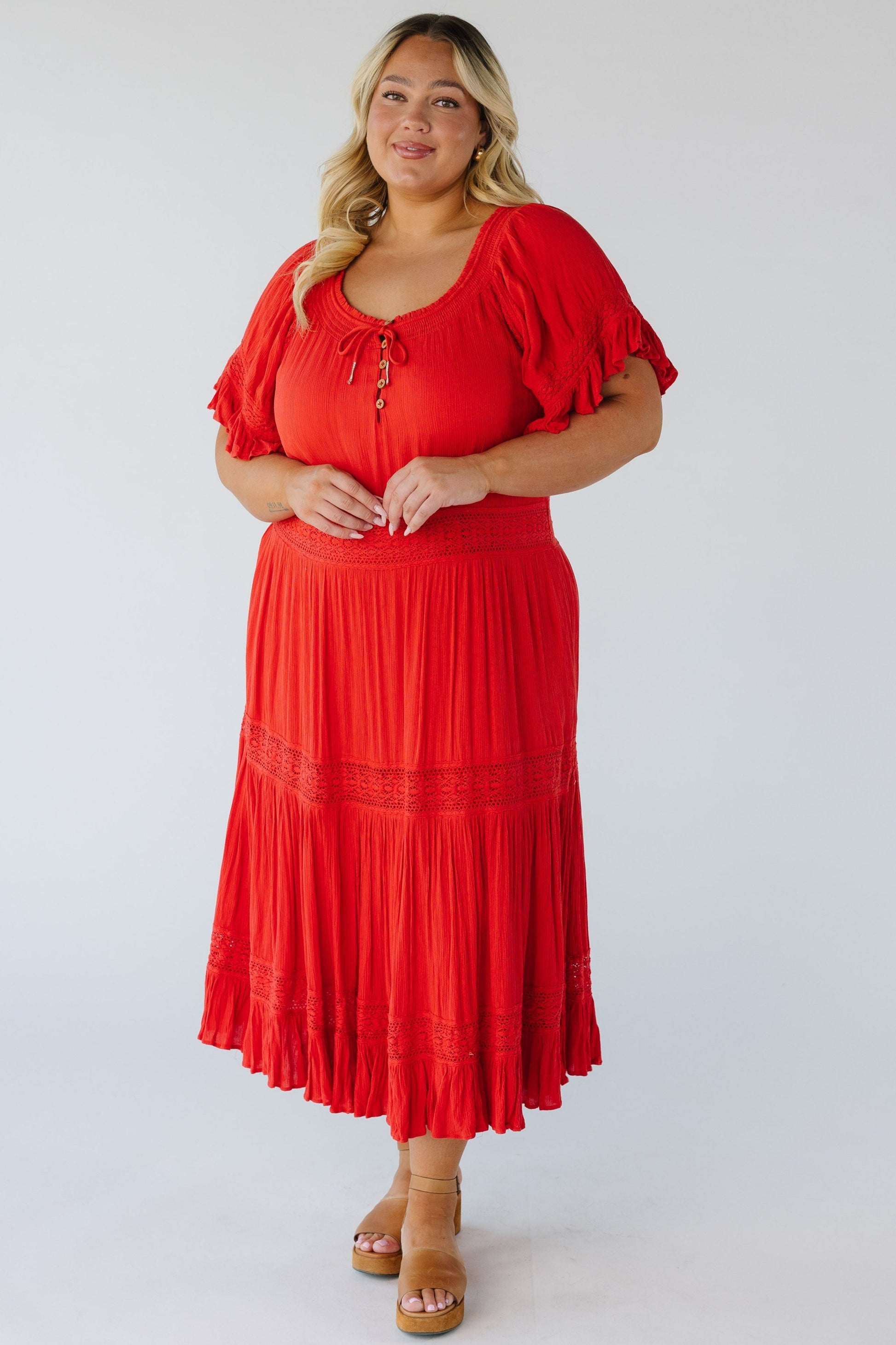 Citrus Brode Lace Dress WOMEN'S DRESS Citrus 