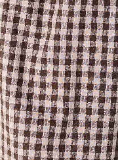 Brass & Roe Gingham Bow Dress WOMEN'S DRESS brass & roe 