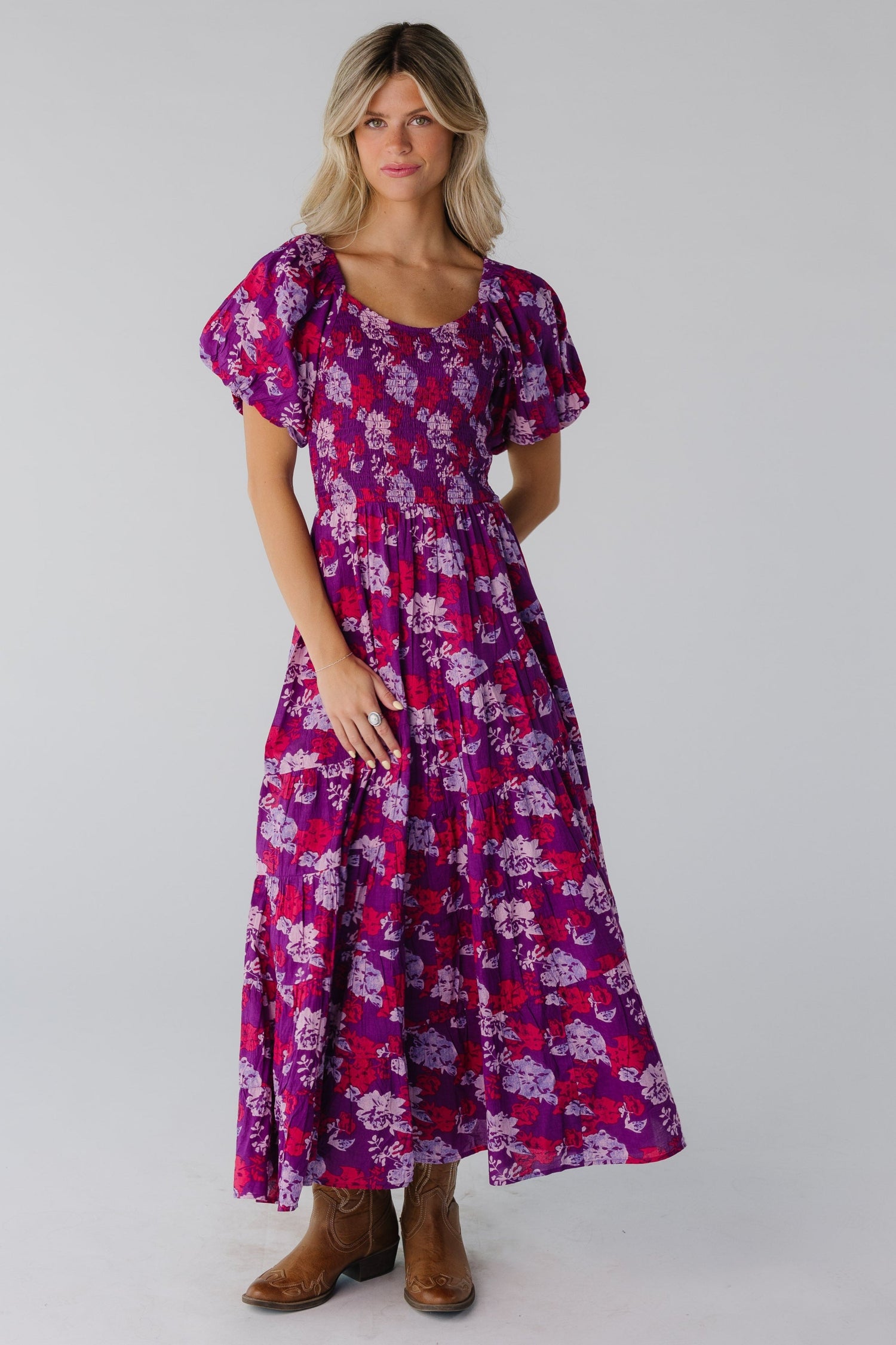 Citrus Bryn Smocked Dress - Summer WOMEN'S DRESS Citrus 