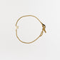 Cove Kid's Initial Bracelet KID'S BRACELET Cove Accessories 18k Gold Plated 1-4 Year/5" + 1/2" ext F