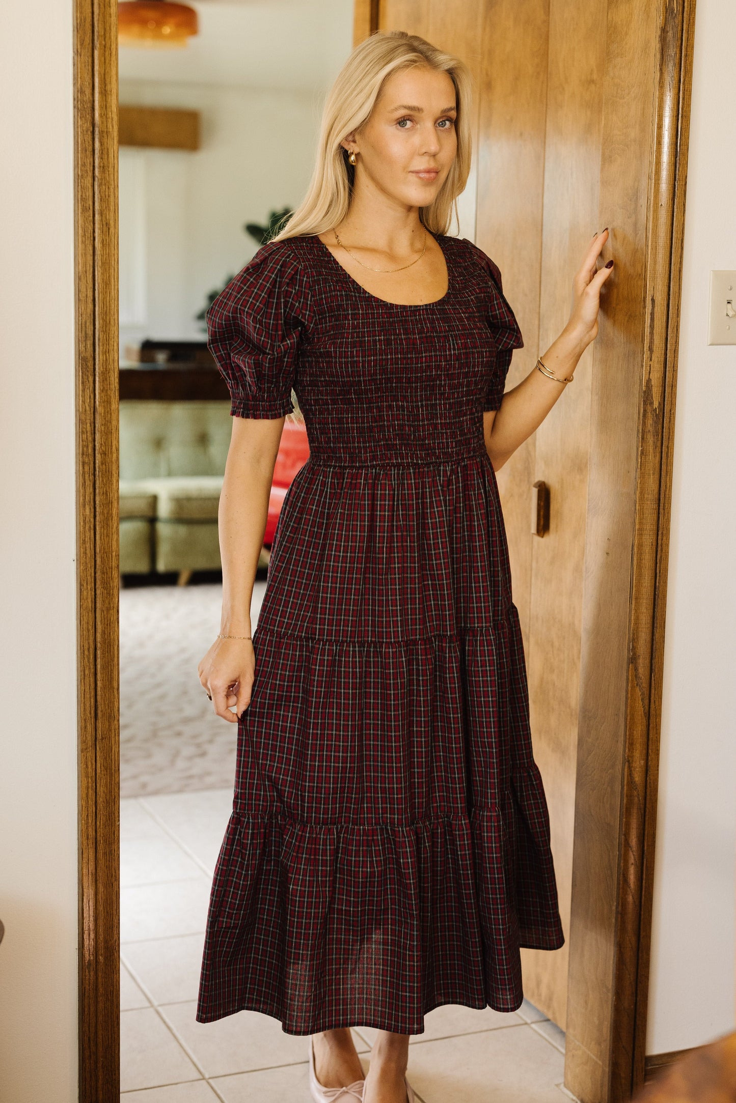 Brass & Roe The Alison Smocked Dress WOMEN'S DRESS brass & roe 