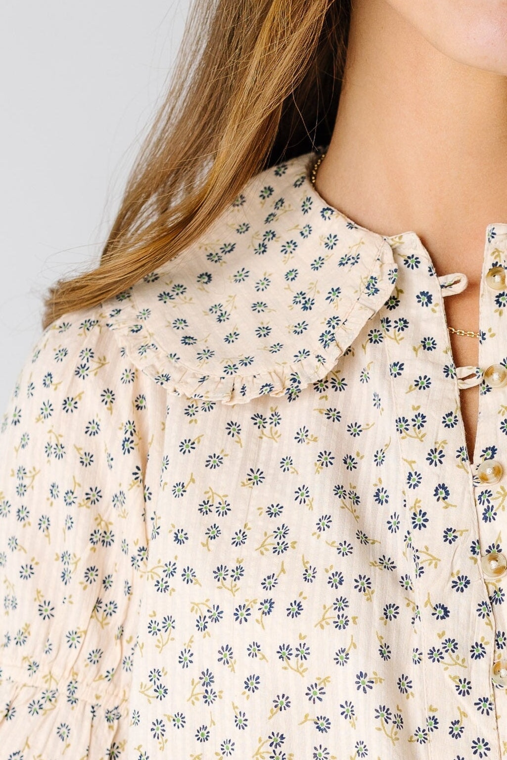Citrus Ellie Collar Print Blouse WOMEN'S TOP Citrus 
