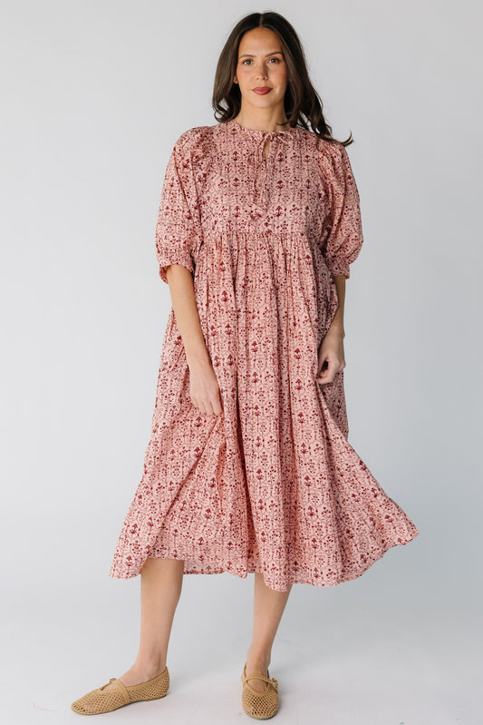 Citrus Primavera Dress WOMEN'S DRESS Citrus Red Print XS 