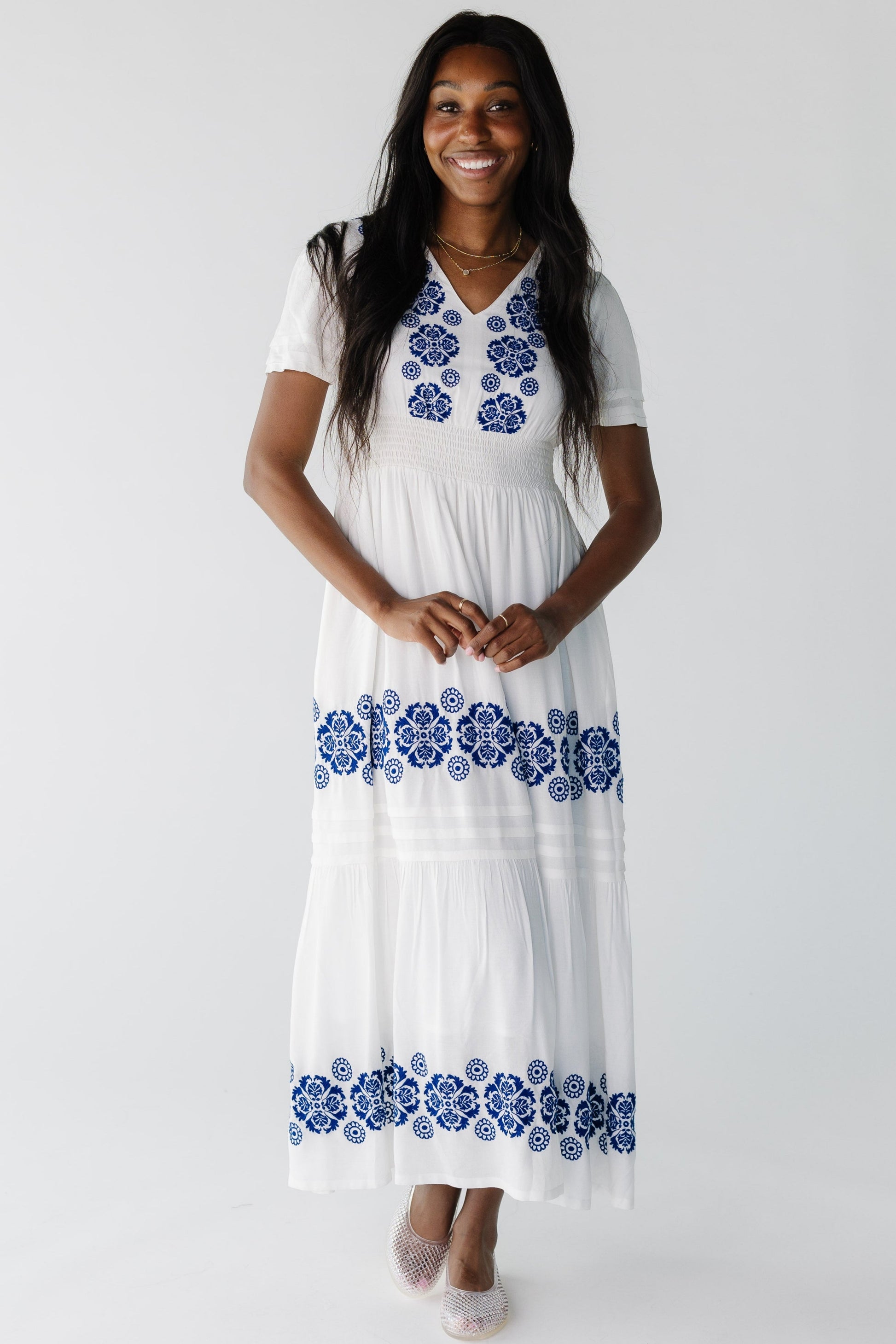Shae Embroidered Dress WOMEN'S DRESS Citrus 