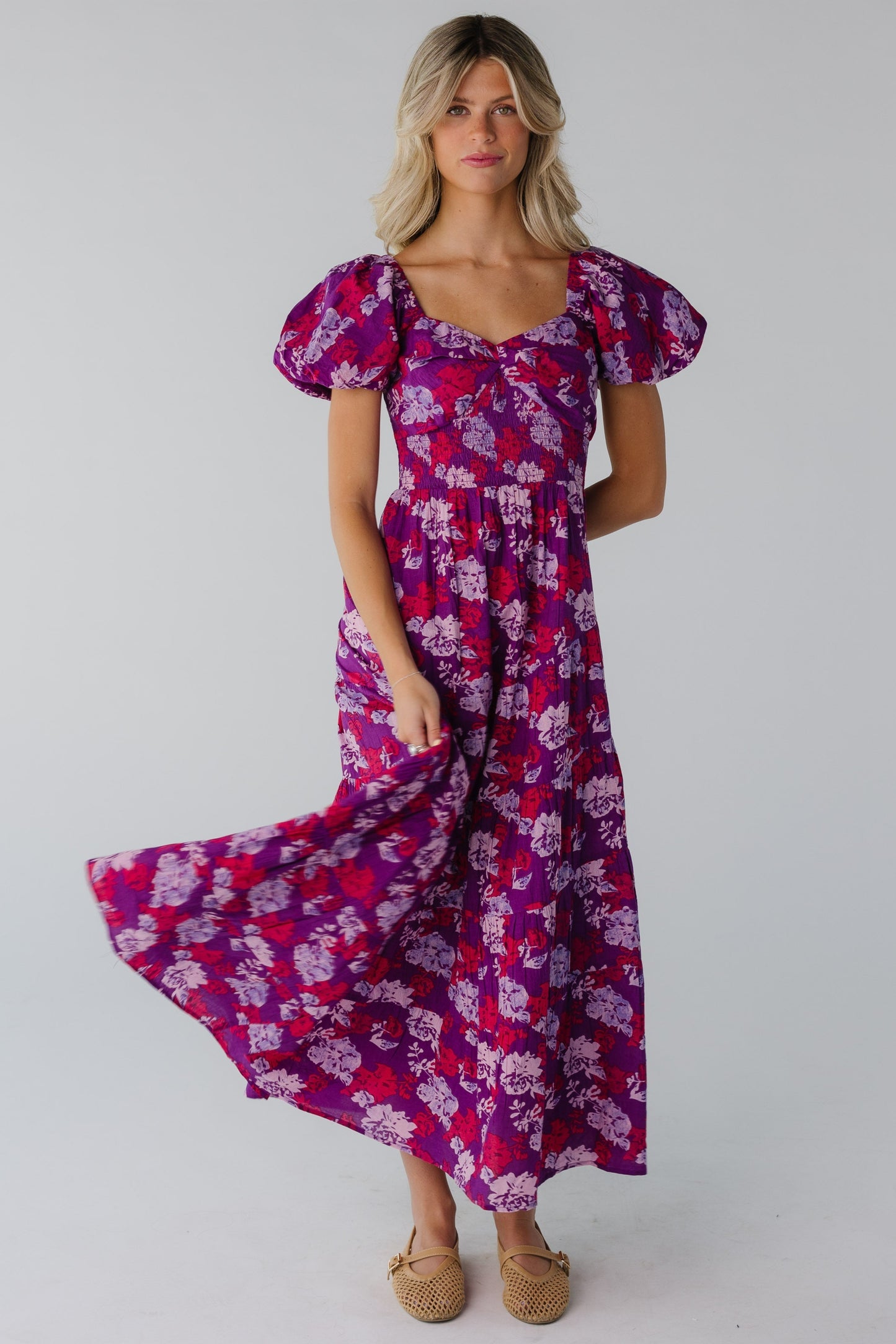 Citrus The Aimee Dress - Summer WOMEN'S DRESS Citrus Berry Print XS 