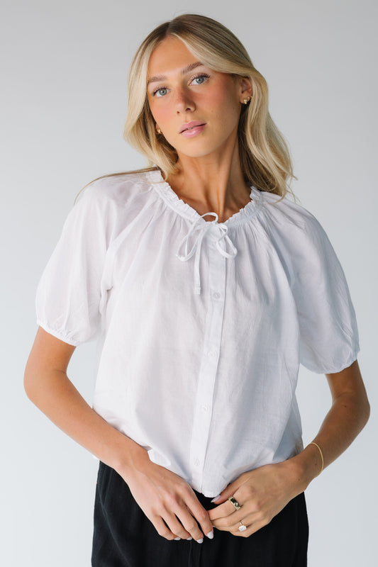 Citrus Carli Top in white