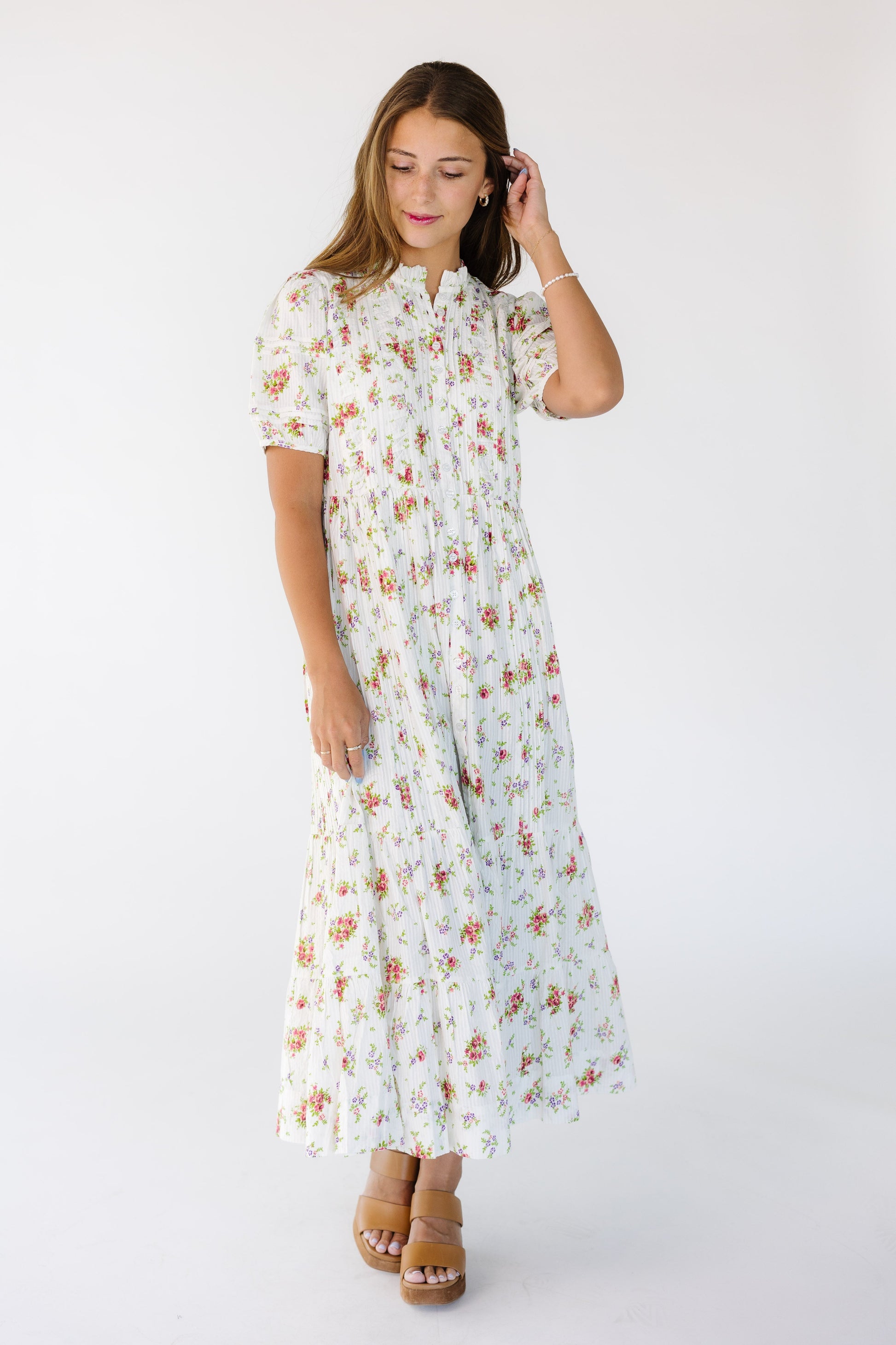 Citrus Flower Fields Maxi Dress WOMEN'S DRESS Citrus 