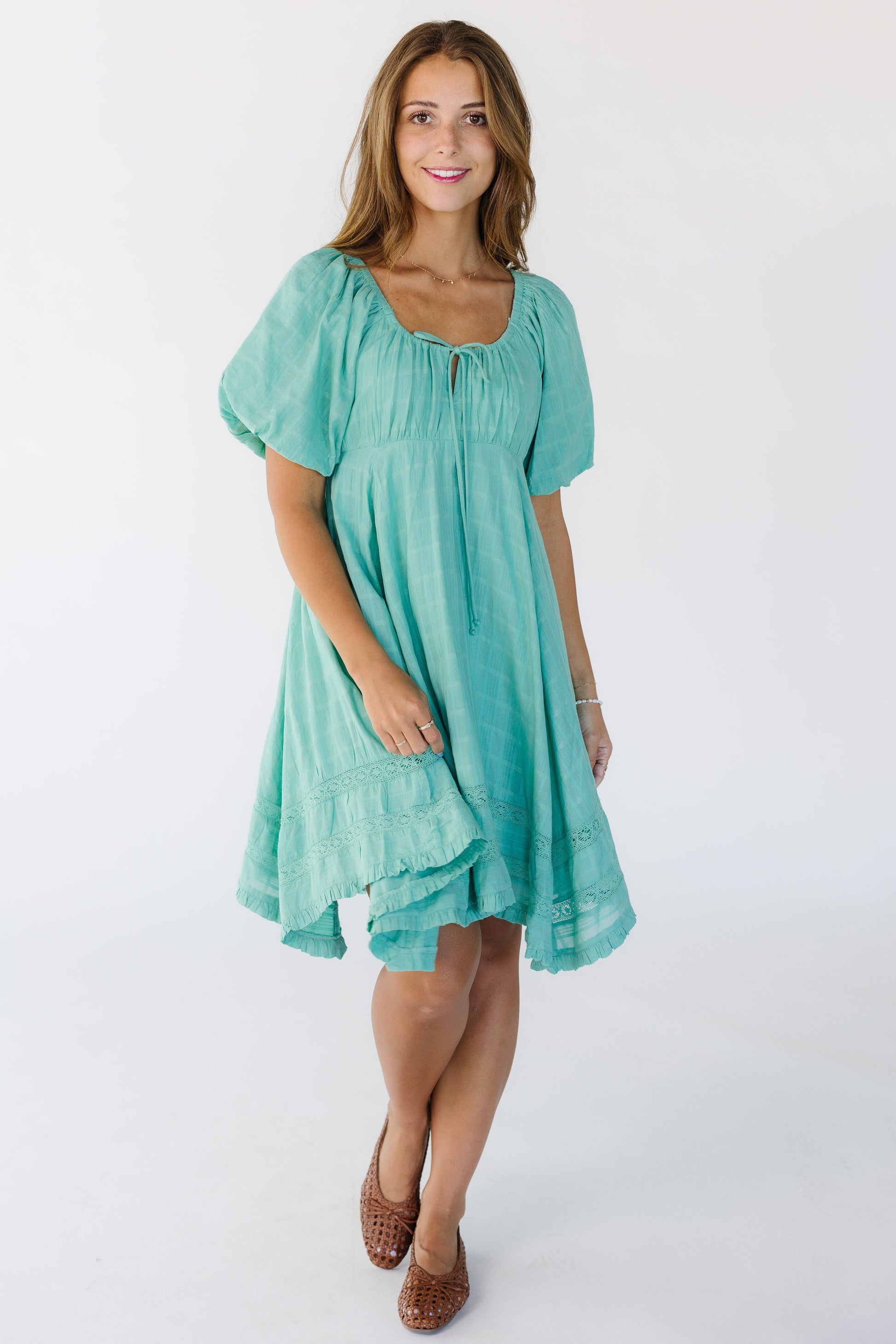 drawstring knit dress Drawstring Halter Knit Dress main image 1