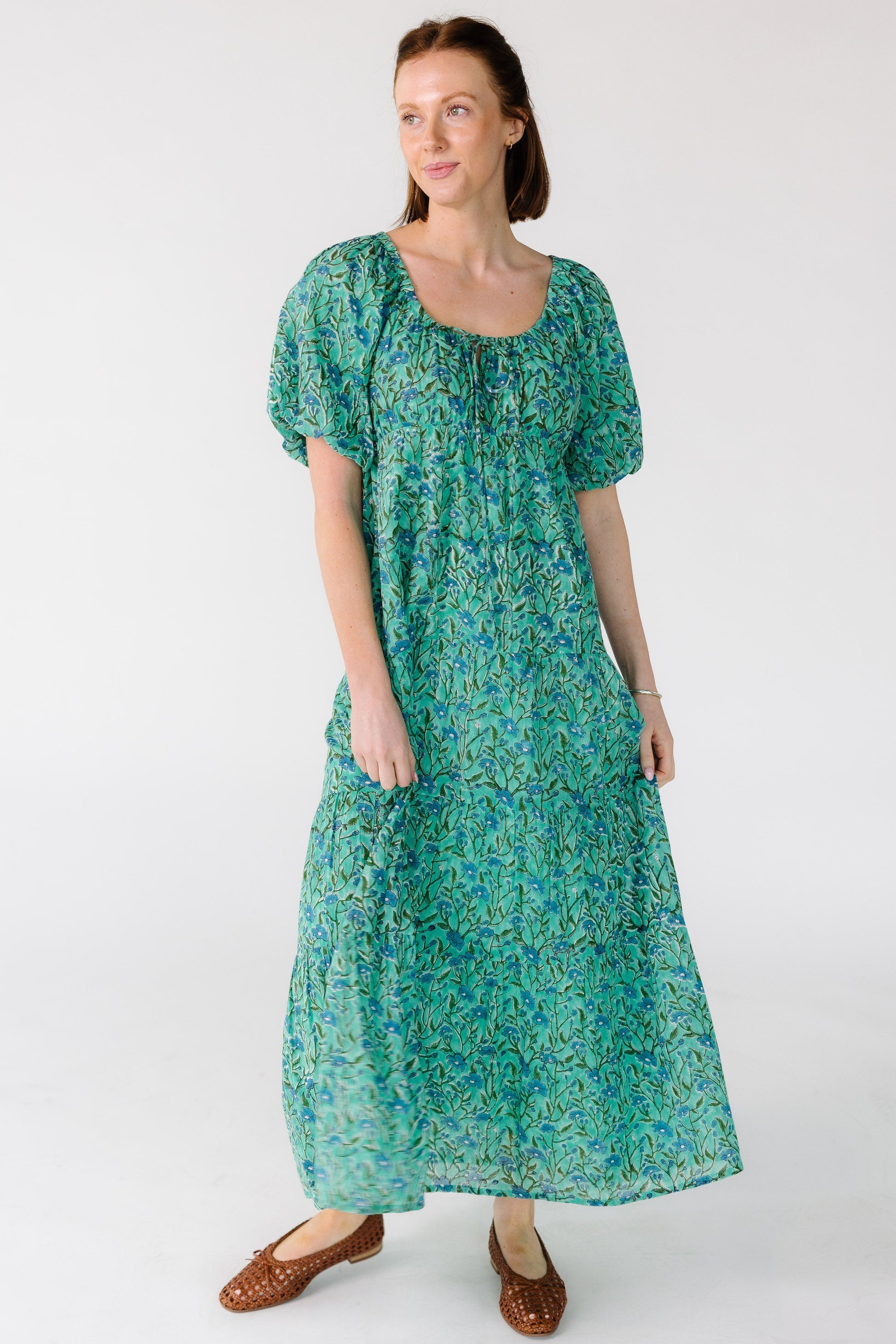 Citrus Lyon Modest Tiered Dress Called to Surf Citrus Lyon Modest Tiered Dress Called to Surf
