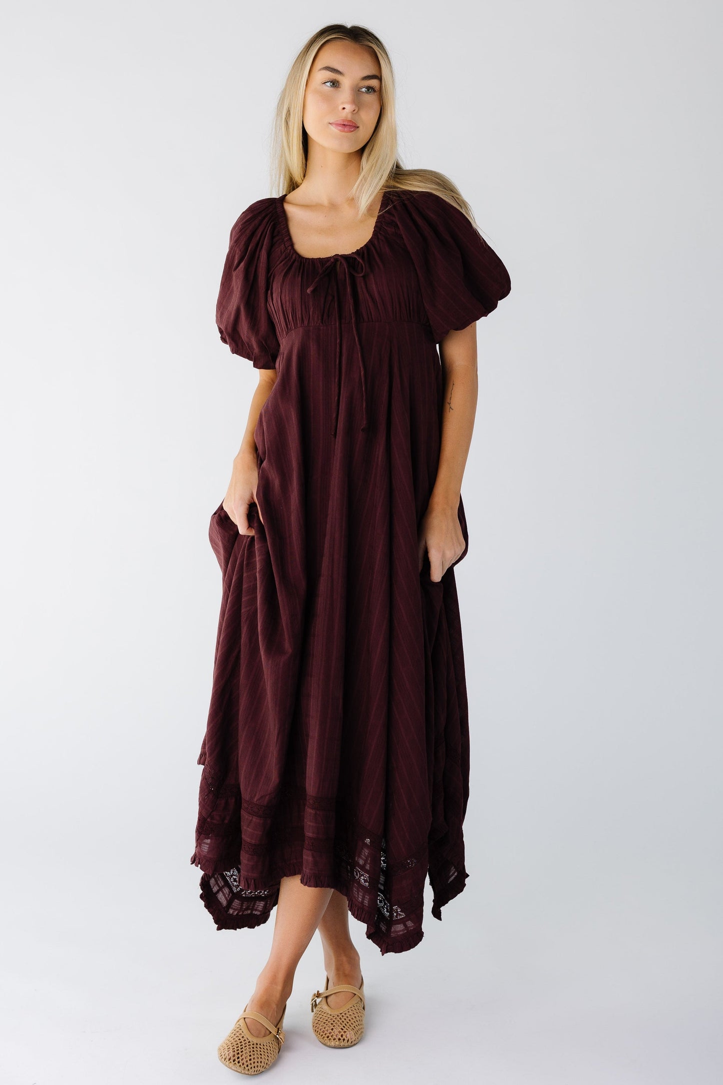 Citrus The Lyon Midi/Maxi Dress WOMEN'S DRESS Citrus Plum XS 