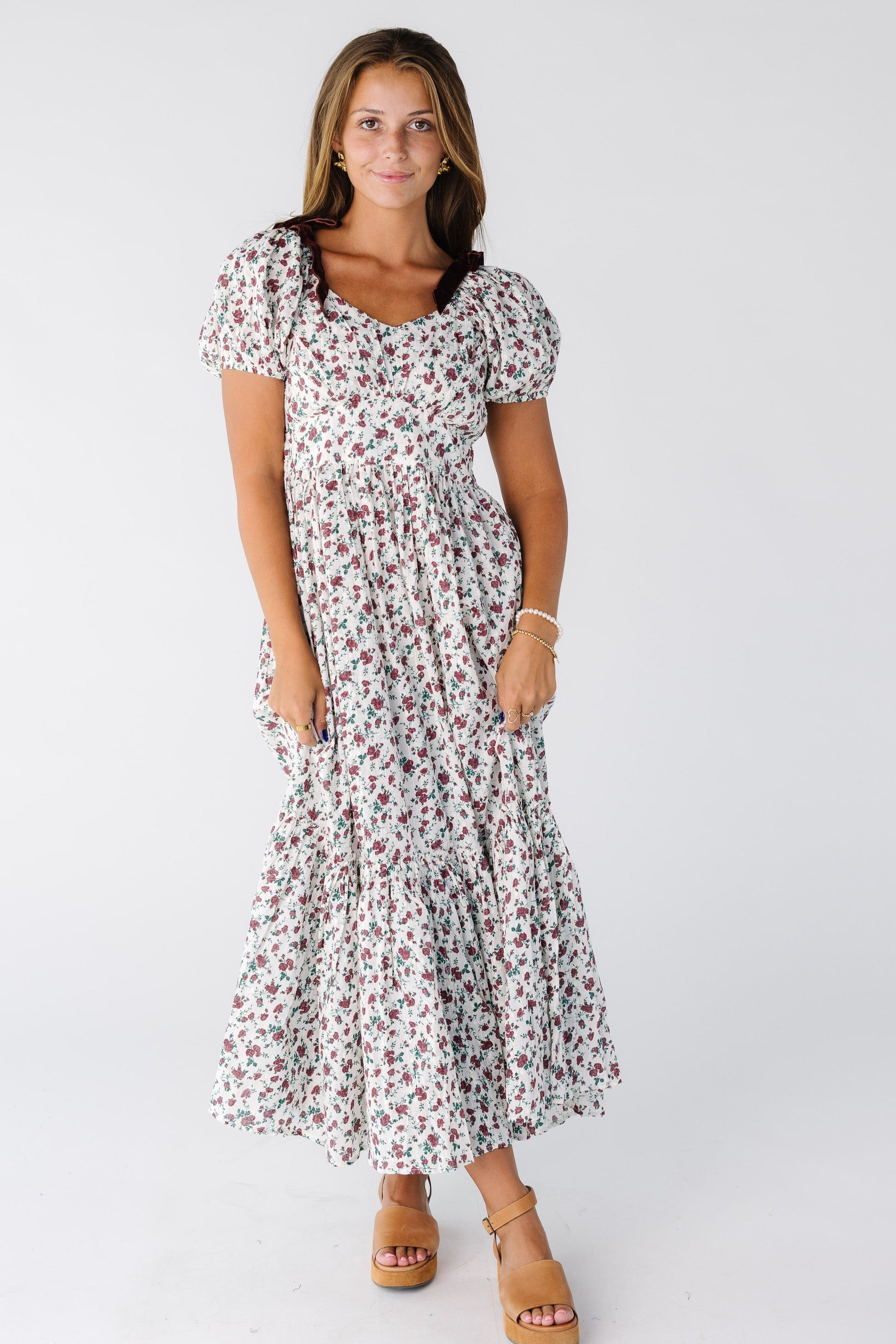 Citrus The Swiss Dobby Bow Dress WOMEN'S DRESS Citrus 