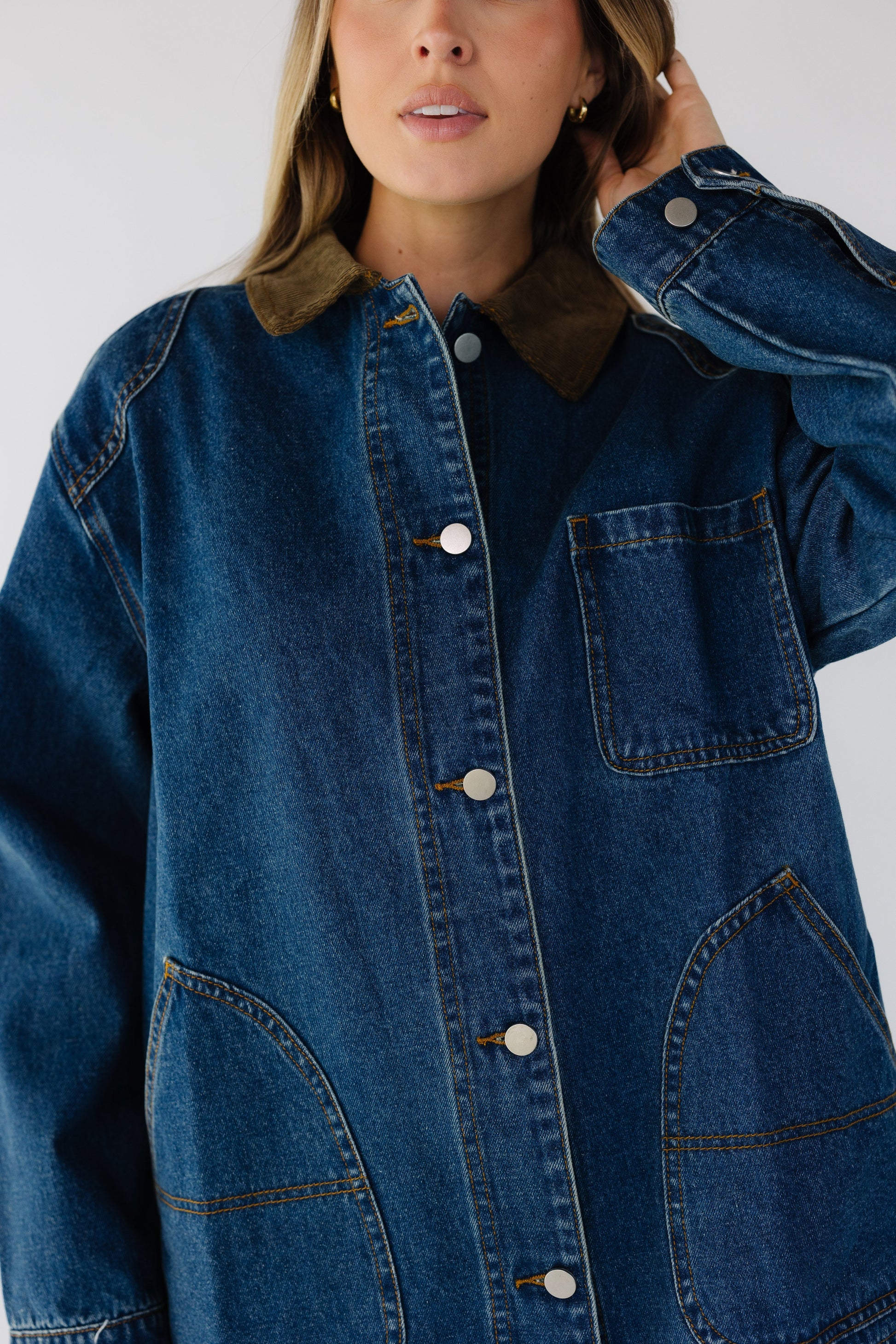 Blue Ember Denim Jacket WOMEN'S JACKETS Mod Ref 