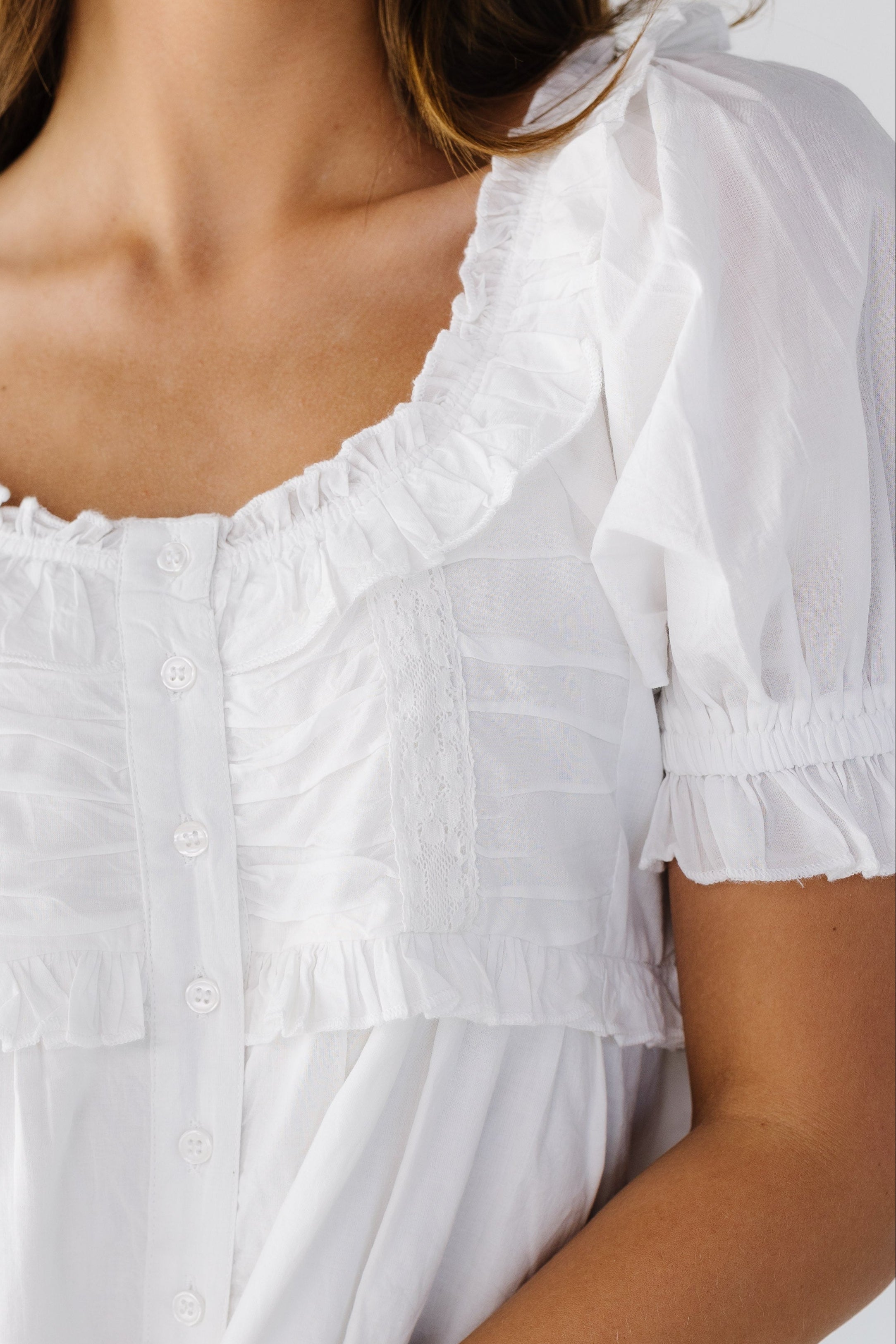 Modest Citrus Carla Details Blouse – Called to Surf